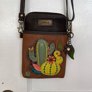 Small Purse Shoulder Bag Cactus Design